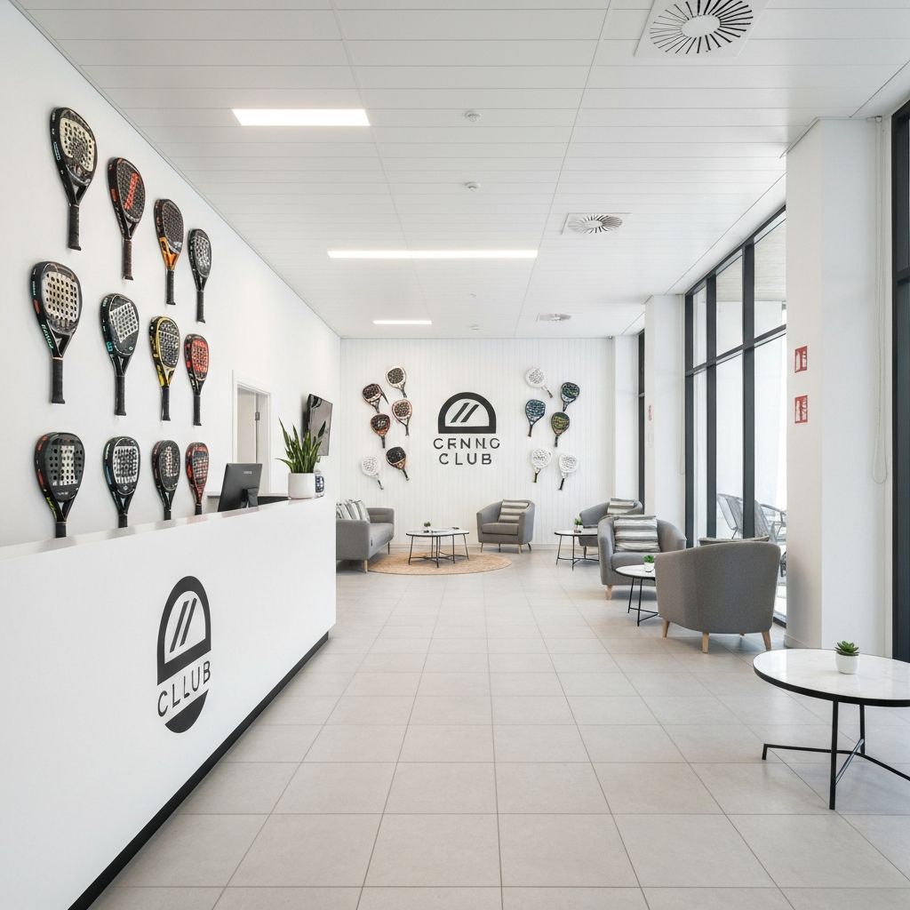 Partie de padel en double